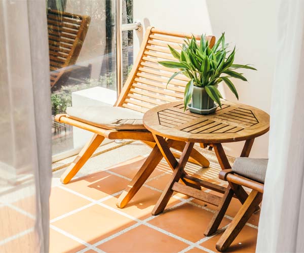 Revêtement au sol pour balcon